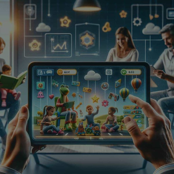 Comment une entreprise de jouets éducatifs peut-elle utiliser les jeux en ligne pour engager les parents et les enfants ?